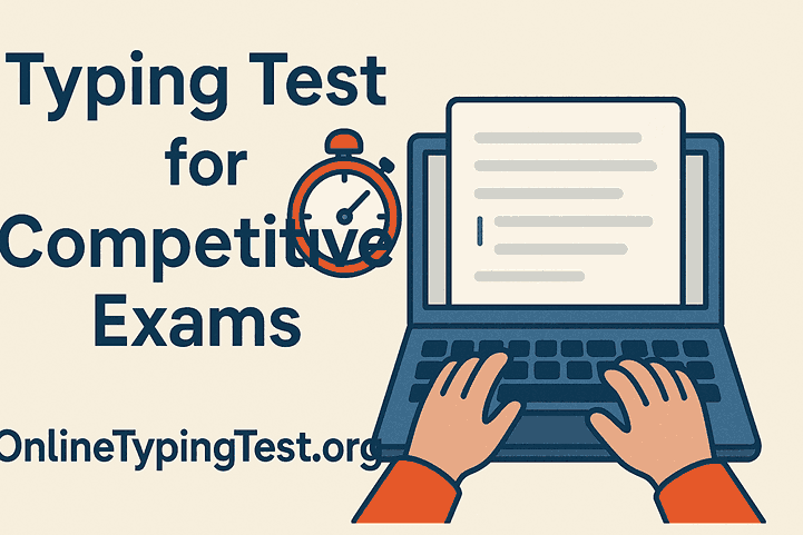 Typing Test for Competitive Exams